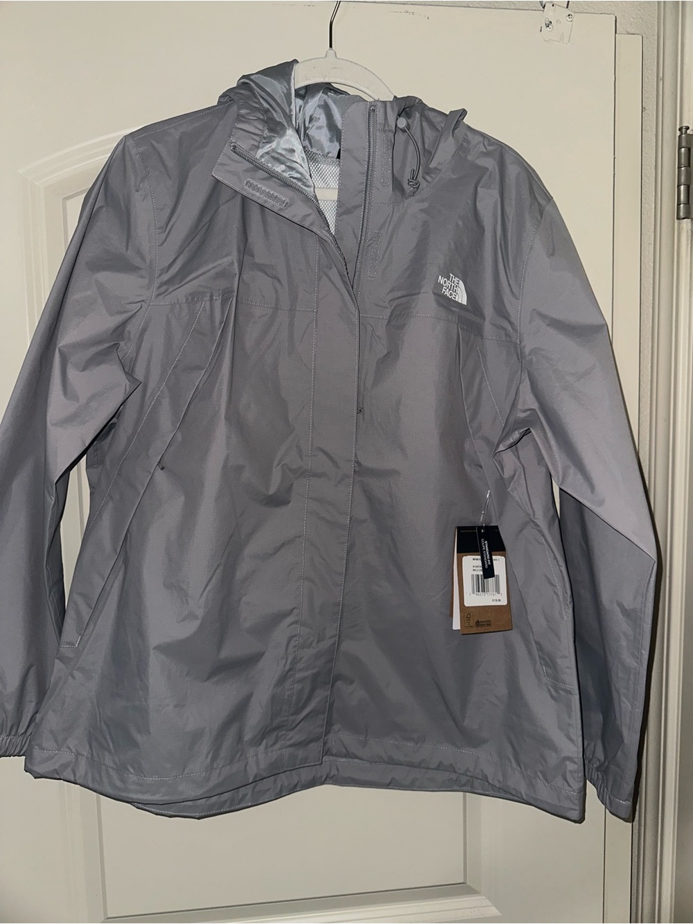 The North Face Antora Jacket with Hood meld grey